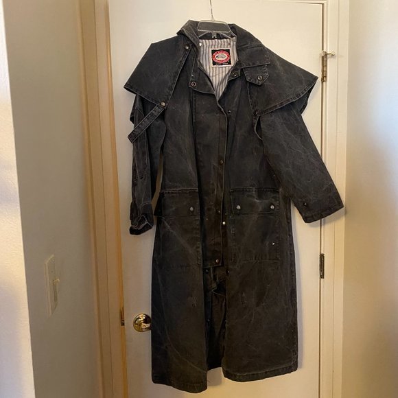 Australian Outback Duster Coat - Picture 2 of 4